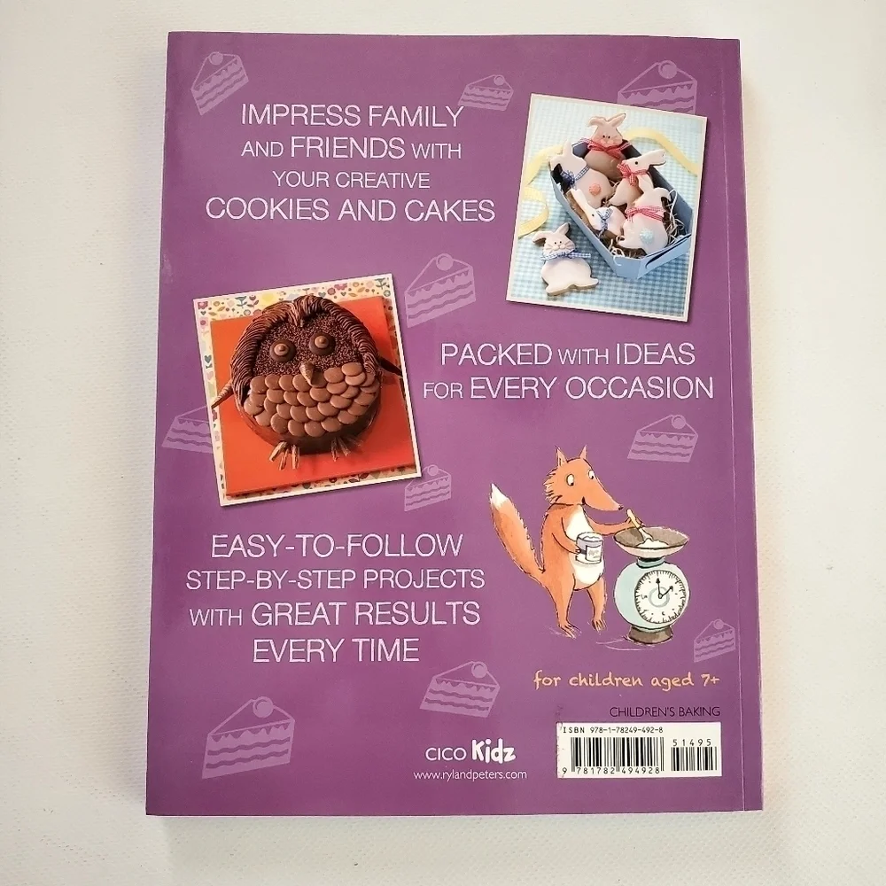 My First Cookie & Cake Decorating Book Cico Kidz